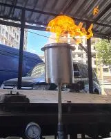 Газовая горелка ГВД 379 10 89 00 ПС (514271) монтаж вечный огонь ø 154 мм. ветроустойчивая  в Новомосковске
