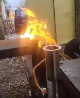 Газовая горелка 82 (517542) монтаж комплект ГВД 379 10 89 00 ПС ø мм. ветроустойчивая  в Новомосковске