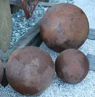 Шары кортен уличный декор (518951) ∅ 600 500 300  мм. Новомосковск 