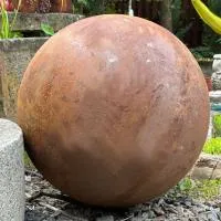Шар металлический кортен (518919) ∅ 800 мм. Новомосковск 