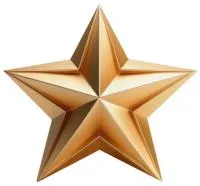 Звезда из латуни элемент декора на памятник в Новомосковске (518509)