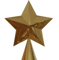 Вершина памятника в форме звезды в Новомосковске (518485)