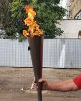 Газовый факел газпром (513908) сертификат факелы ø 135 мм. ветроустойчивая  в Новомосковске